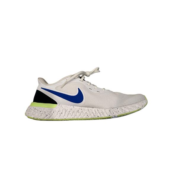 Nike Mens Revolution 5 CW5846-100 White Running Shoes Sneakers Size 9.5 - Picture 3 of 7